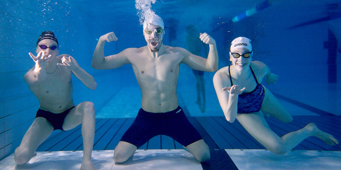 Nathan, Adrijan et Mathilde