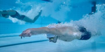 Un entraînement vu de sous l&rsquo;eau