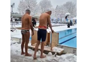 Un Master aux championnats d&rsquo;Europe de nage en eau glacée à Molveno (I)